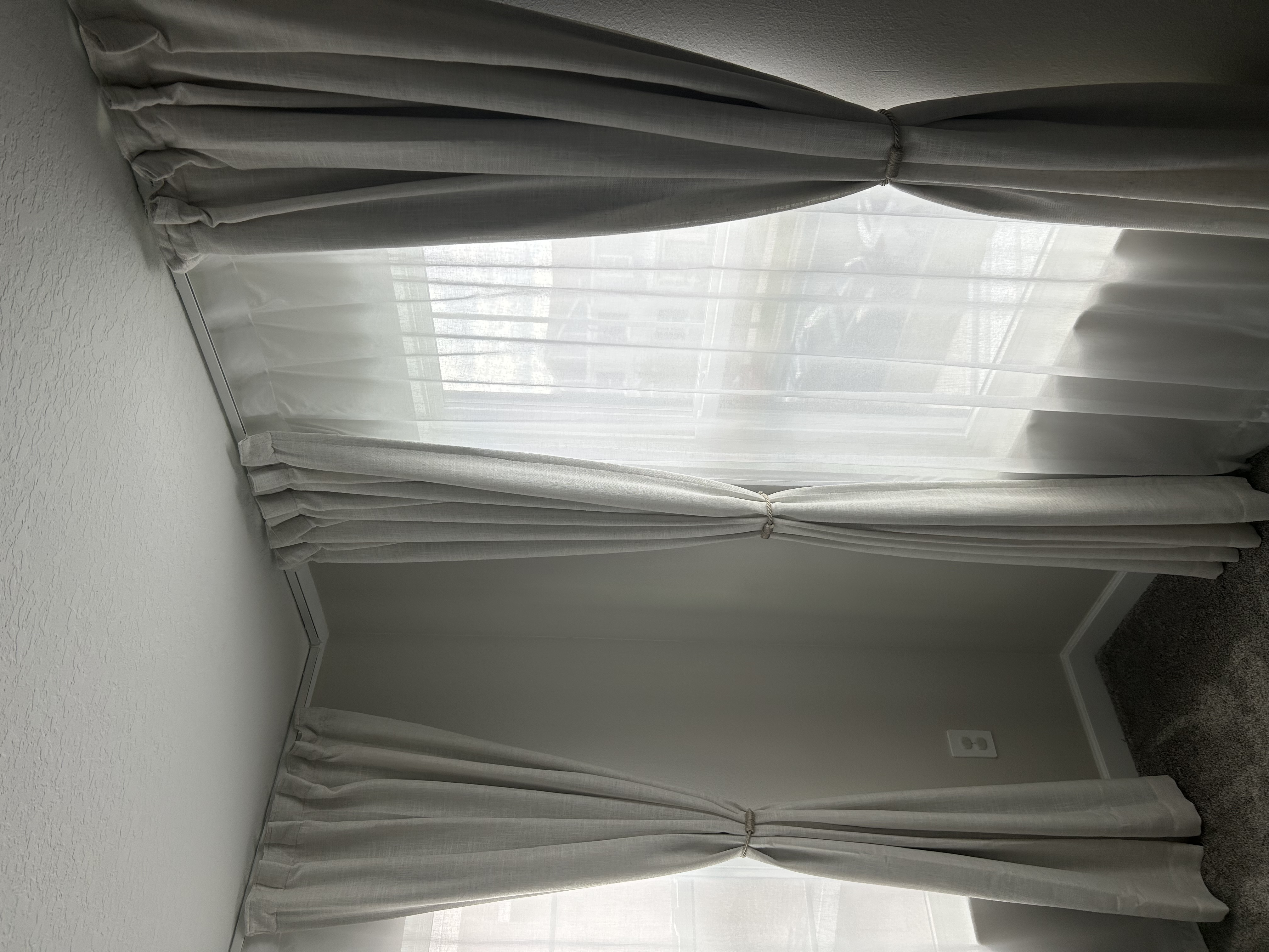 Curtain rail installation